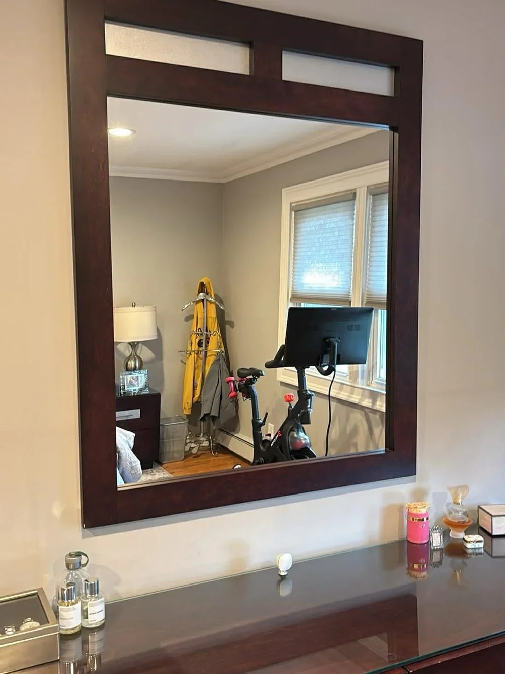 Dark Brown and silver bedroom furniture  - Home Organization